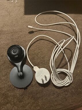 Google Nest Camera Indoor Security Cam A0005 1st Gen Tested Wired